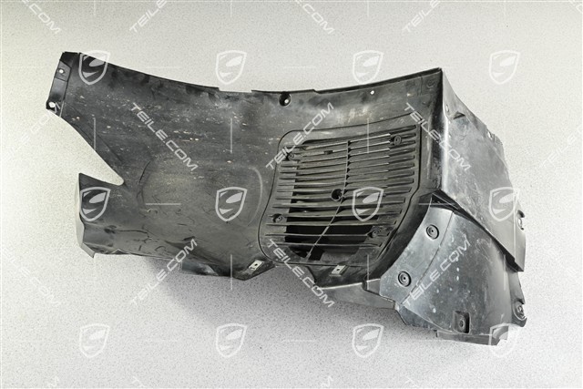 GT4, Front wheel housing liner, front part with grille, R