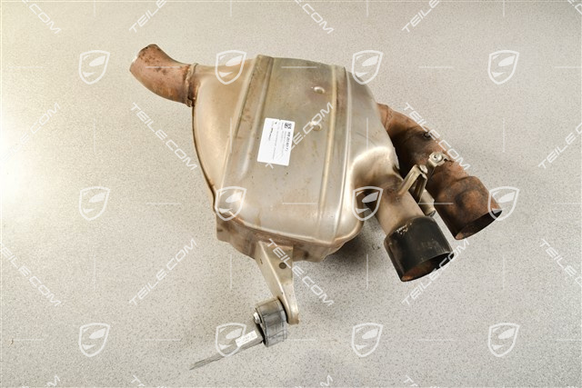 3,0L / 3,6L, Nachschalldämpfer, ohne Endrohr, L