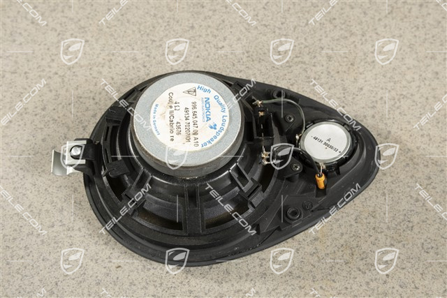 Lautsprecher, Satinschwarz, Coupe / Targa, Hinten, R