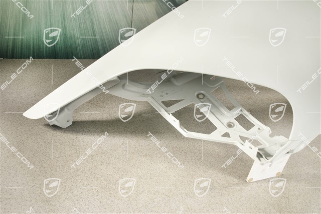 Wing / Fender, front, Charging cap / lid manually operated, damaged, L