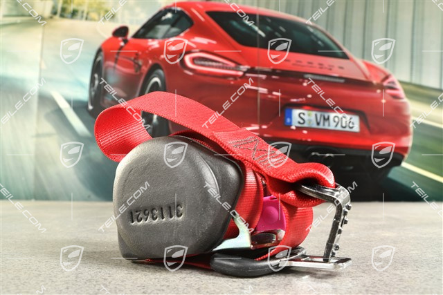 Coupe / Targa, Sicherheitsgurt, Rot, L