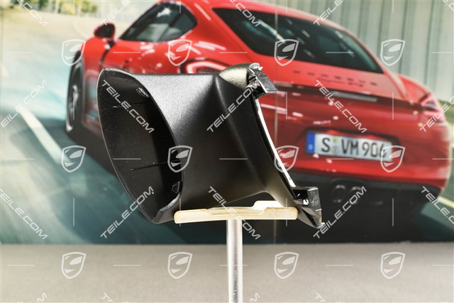 Blende, Aussenspiegel Spiegelfuss, Außen, Schwarz, R