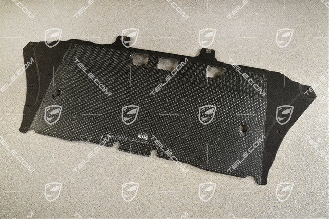 Underbody protection trim reinforced, Engine Under Tray, front / standard suspension