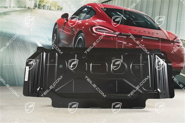 Front body section / wall / luggage compartment, lower, C4