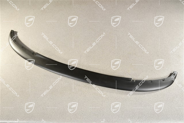 Front bumper covering strip