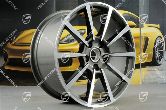 20" Komplet felg Carrera Classic II, 8J x 20 ET57 + 9,5J x 20 ET45