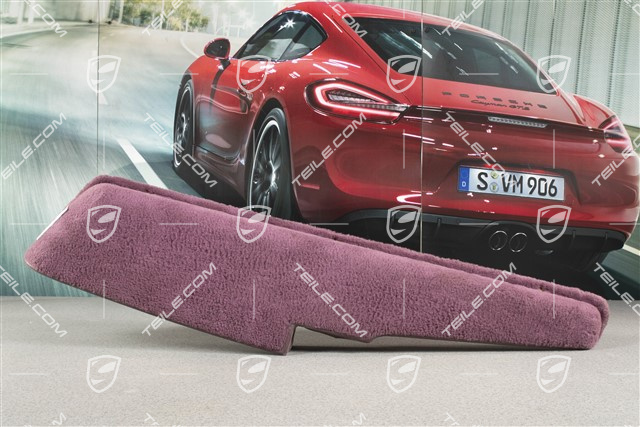 Ablagekasten Türverkleidung , Teppich / Kunstleder, Magenta, R