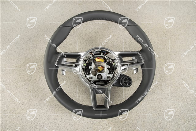 Lenkrad, Basis, Sport Chrono Paket Plus, PDK, schwarz