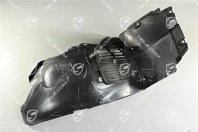 GT4, Front wheel housing liner, front part with grille, R