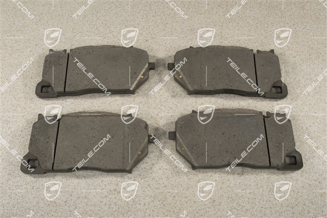 PCCB brake pads, 20-inch, calliper painted Yellow