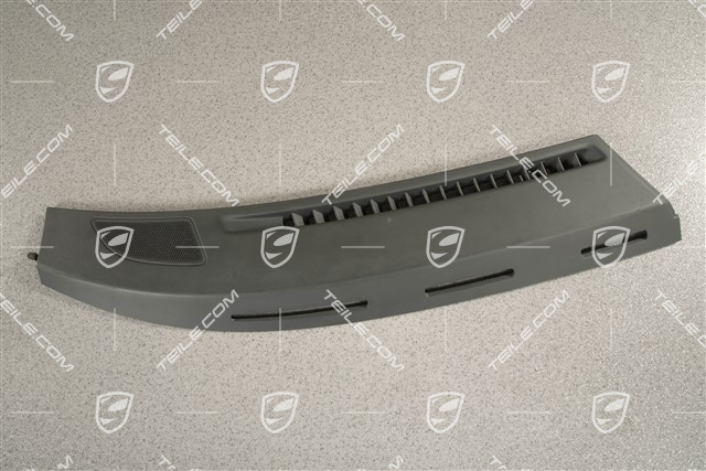 Dashboard defroster trim / cover, Stone grey, R