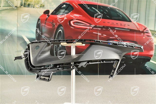 Front bumper side grille, lateral, R