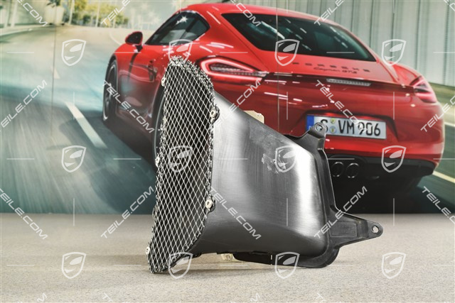 Air guide with grille, R