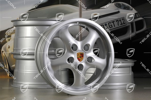17-inch CUP II wheel set, 7J x 17 ET55 + 9J x 17 ET55