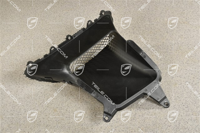 Air guide with grille, R