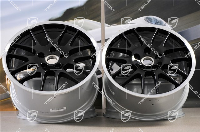 20-inch RS Spyder wheel set, 9,5 J x 20 ET 65 + 11 J x 20 ET 68, black