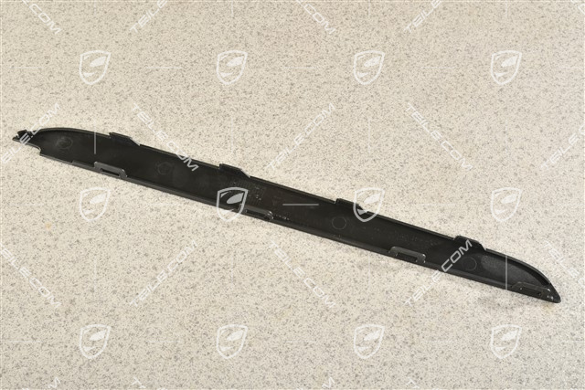 Trim, lateral, Black matte, L