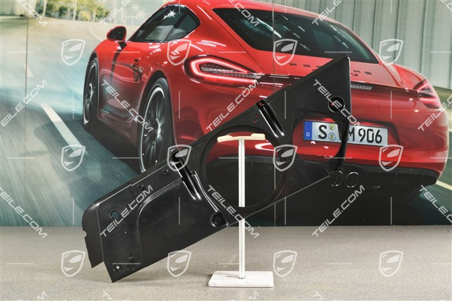 Speakers retaining frame, passengers door, R