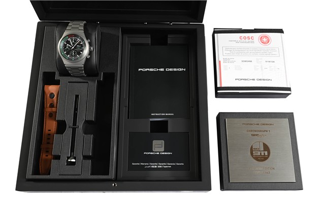 Chronograf Porsche Design 1 „911 S/T”, edycja jubileuszowa „60 lat 911”