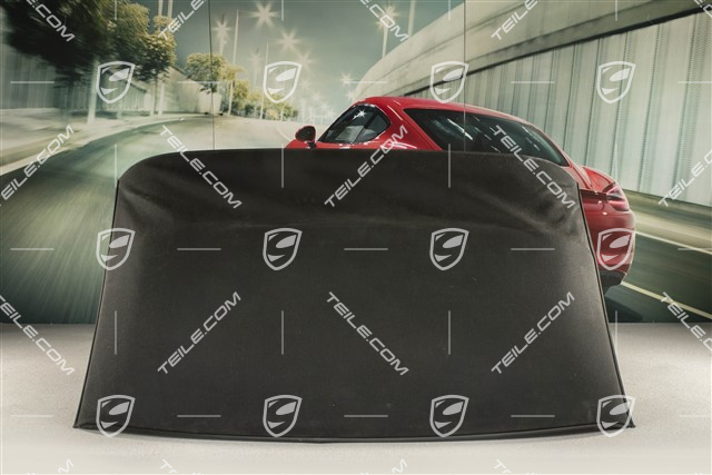 Convertible top, Targa, complete, black