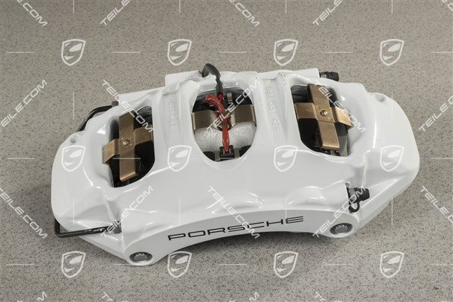 Brake calliper, rear axle, 19 inch, White, PSCB, L