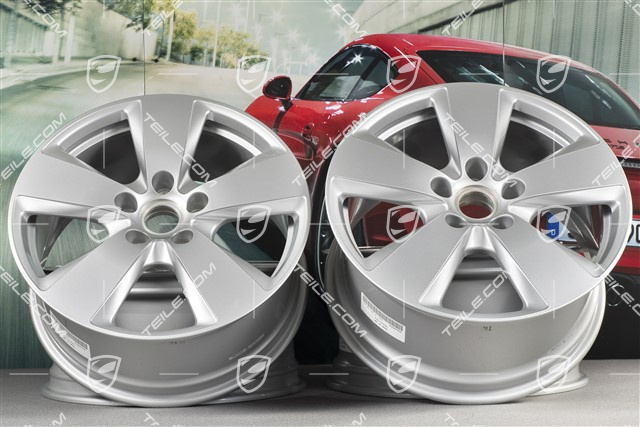 19" komplet felg Cayenne, 8,5J x 19 ET47 + 9,5J x 19 ET54