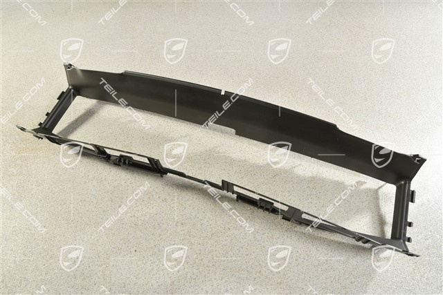 Front air duct / guide, bumper with ACC, black