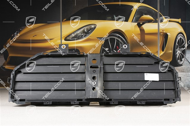 Radiator Grille Shutter with engine