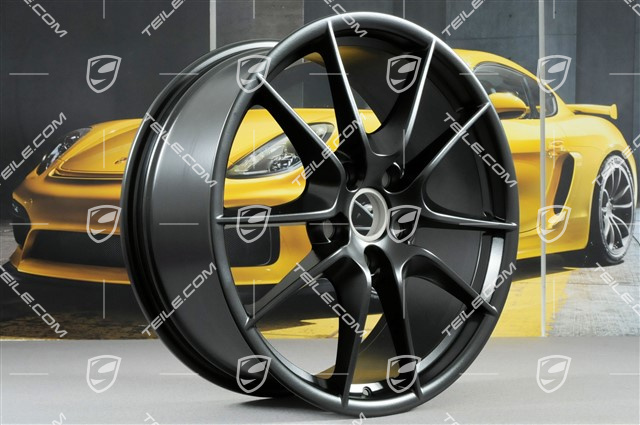 20-inch Carrera S III wheel, 8,5J x 20 ET51 black satin mat