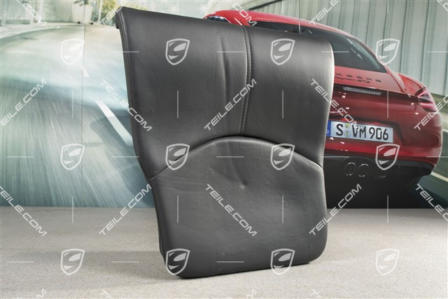 Siedzenia tylne, siedzisko, Cabrio, skóra, czarne, L