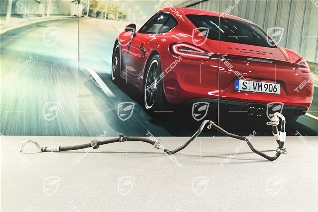 Rücklaufleitung, Lenkgetriebe, Diesel, RHD