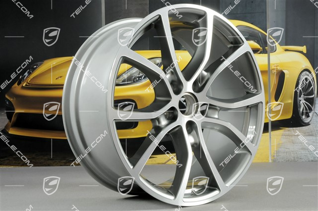 21-inch wheel rim set Cayenne ExclusiveDesign, 11J x 21 ET58 + 9,5J x 21 ET46