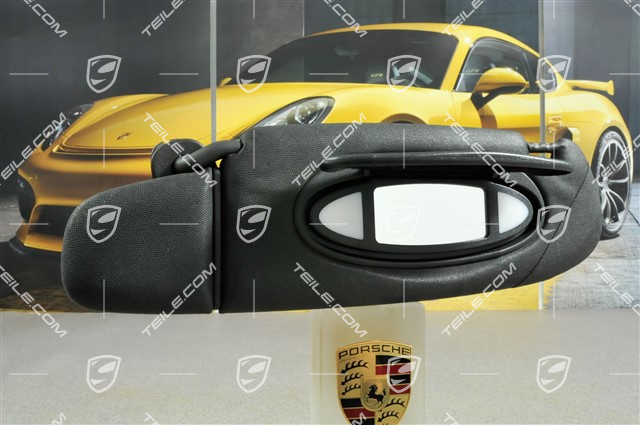 Sonnenblende, Coupe, Kunstleder, schwarz, L Sonnenblende, Coupe, Kunstleder, schwarz, L