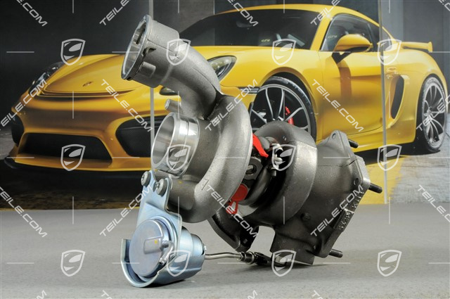 Turbocharger, V8 4.8L Cayenne Turbo / Turbo S, 368/397/404 KW, Zyl. 5-8, L