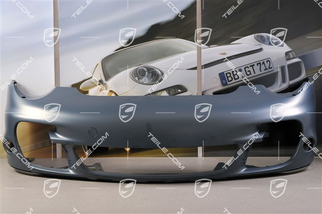 Front bumper, with headlight washer system, Turbo Facelift 10- Front bumper, with headlight washer system, Turbo Facelift 10-