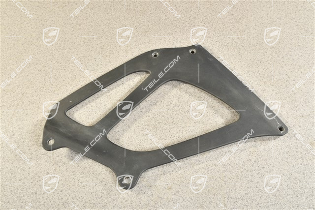 Flügelstütze für Heckspoiler, Schwarz, L