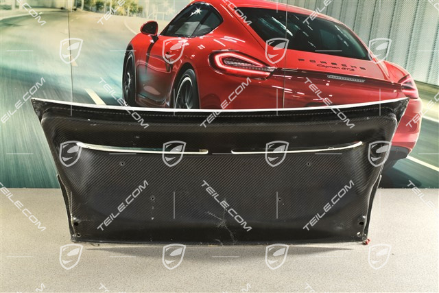 GT3 CUP Engine lid, without rear wing, damaged