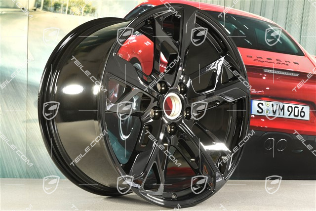 21-inch Rim Cross Turismo Design 11,5J x 21 ET66, black high gloss