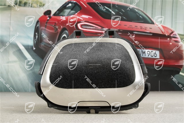 Abdeckung, Service schale, Schwarz