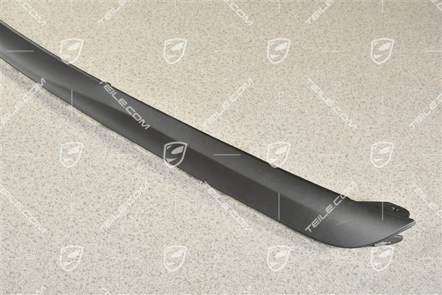 Front bumper spoiler / lower part trim, Black