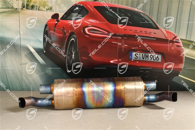 GT2 RS, Main exhaust muffler