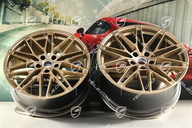22" Macan RS Spyder Design Felgensatz, 9J x 22 ET29 + 11J x 22 ET47, neodyme