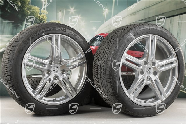 20" Koła zimowe "Panamera Turbo", felgi 9,5 J x 20 ET71 + 10,5 J x 20 ET71 + opony zimowe Michelin Pilot Alpin 4 275/40 R20 + 315/35 R20
