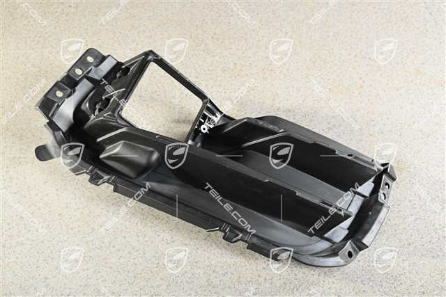 Front bumper Grille / Insert Cover, ACC, Black, R