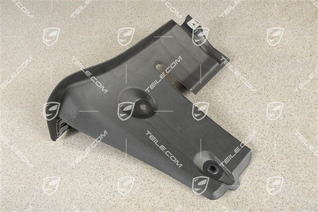 Cover spoiler wheel rear, L