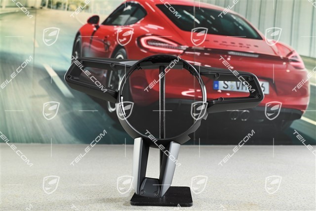 Blende, Lenkrad, Schwarz