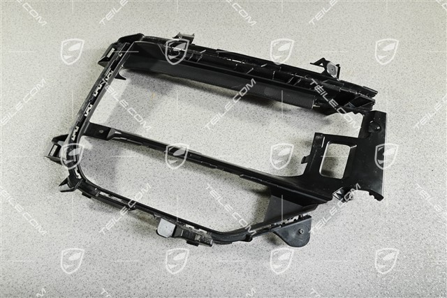 Sport Design, Front bumper, side ventilation grille, Black matte, R