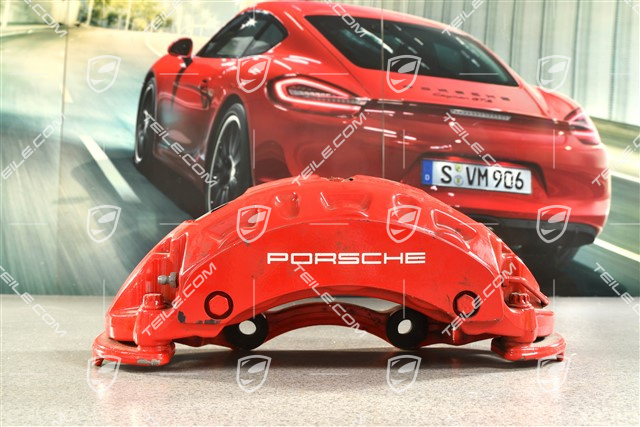 Fixed calliper, red, R