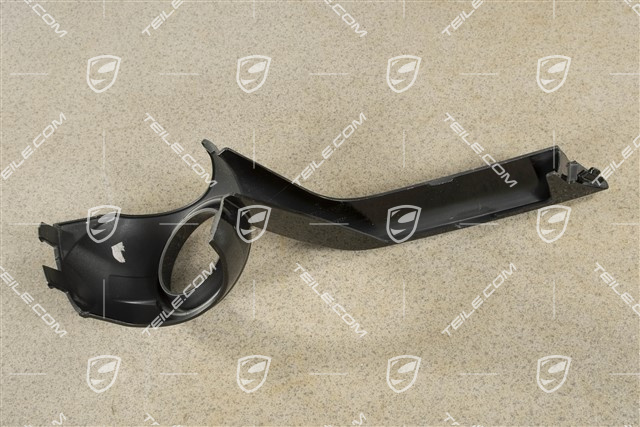 Lamelka / blenda kratki zderzaka, Czarna, ACC, Sport Design Package, L