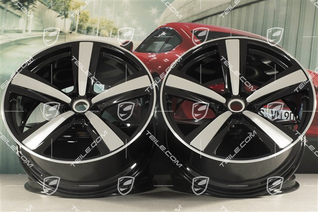 21" komplet felg "Exclusive Design Sport", 9J x 21 ET26 + 10J x 21 ET19